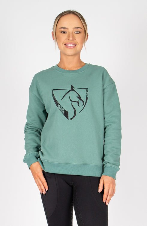 BARE Icon Sweater - Sage Green